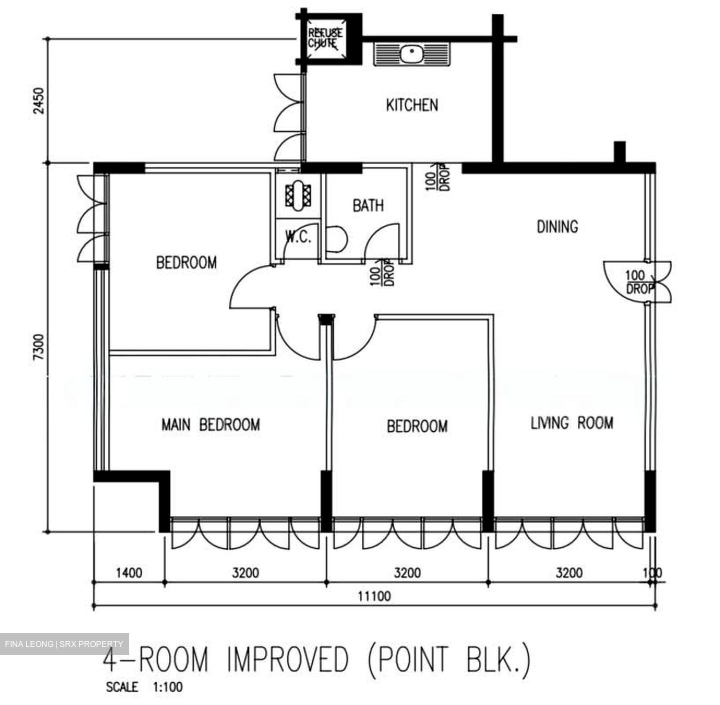 Blk 7 Tanjong Pagar Plaza (Bukit Merah), HDB 4 Rooms #561155501
